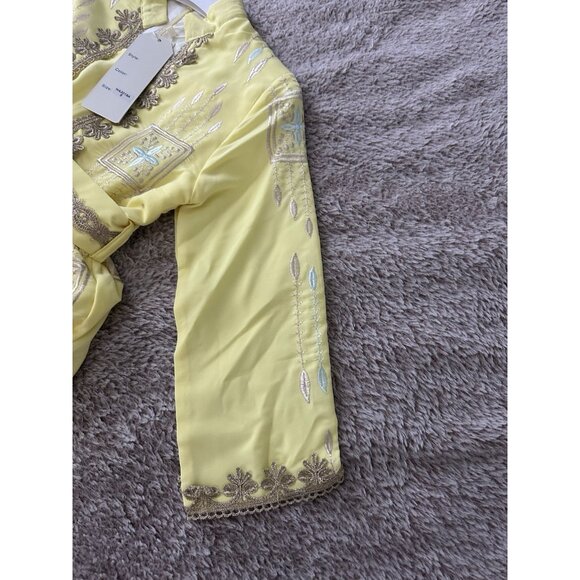 Rosaline Girl's Yellow Dress Size 8 New - Picture 7 of 16